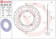BREMBO Serie Oro Bromsskiva Fast Prime Line - PE17105045 bild 2 PMIMAGE:F0D9C08268C21B28551B