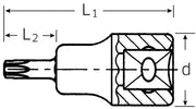 STAHLWILLE Skruvmejsel-hylsa 3/8" T27 TORX - PE38120439 bild 3 PMIMAGE:1A04C55F60ECF282B642