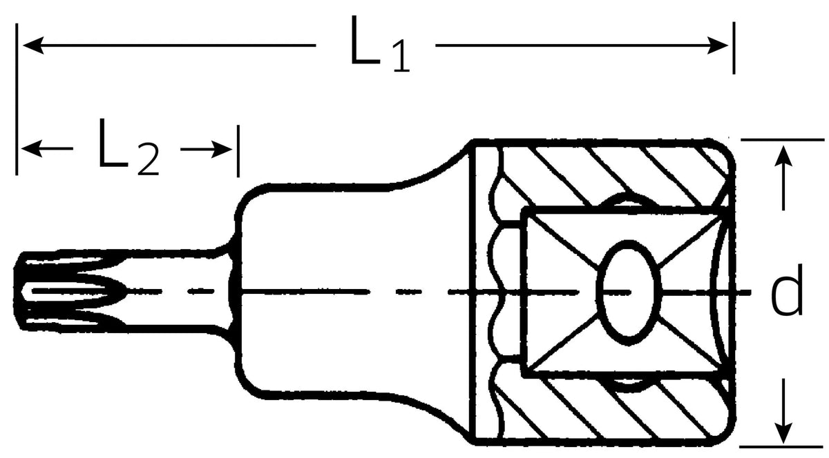 STAHLWILLE Skruvmejsel-hylsa 3/8" T27 TORX - PE38120439 bild 3 PMIMAGE:1A04C55F60ECF282B642