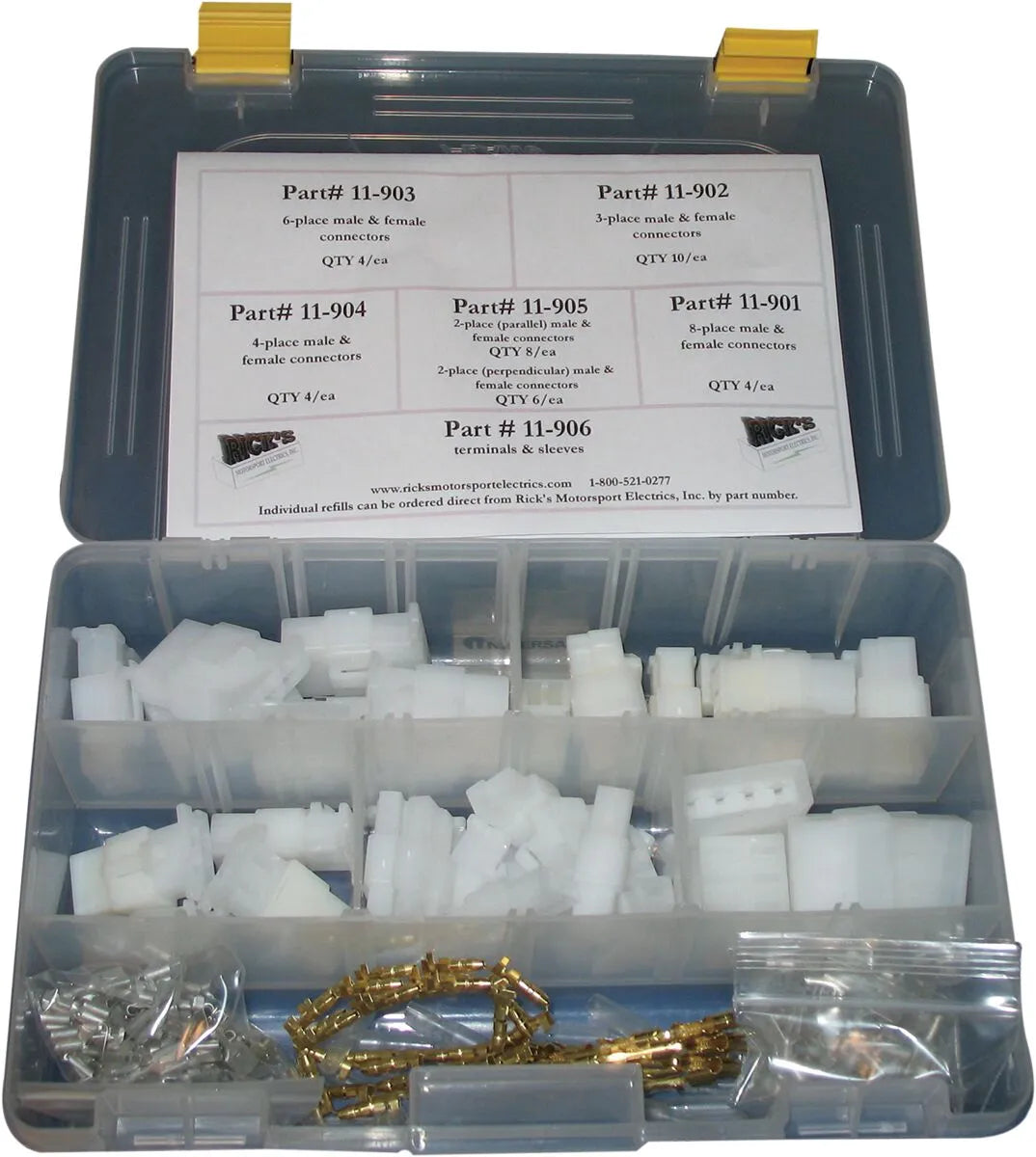 RICK'S MOTORSPORT ELECTRIC Universal Connector Kit - PE21200349 bild 2 PMIMAGE:491A24CF2574BE203702