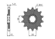 SUNSTAR SPROCKETS Powerdrive framdrev 428 14T - PE12121019 bild 2 PMIMAGE:0993D81778C4F0B9A087
