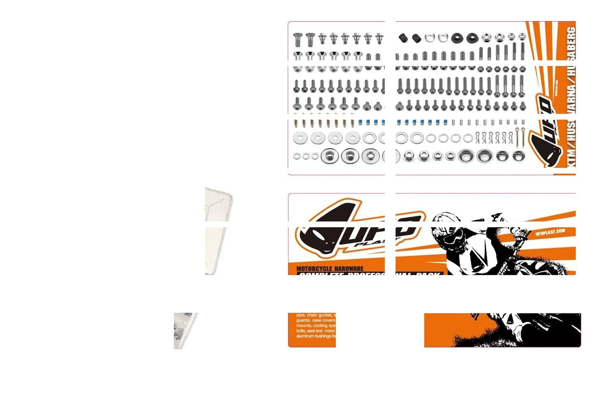 UFO Komplett Professionellt Fästsats KTM-HVA - PE24040662 bild 2 PMIMAGE:09B4A0A605C307FDF626