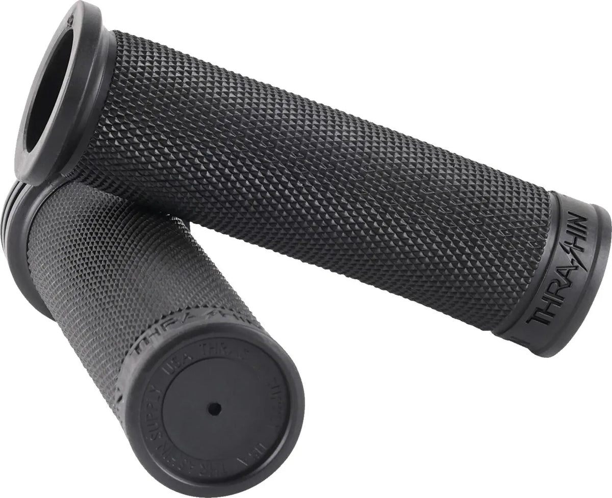 THRASHIN SUPPLY CO. Moto Grips 1" Slim Svart - PE06303216 bild 2 PMIMAGE:E0E668016BEC1169D4F9