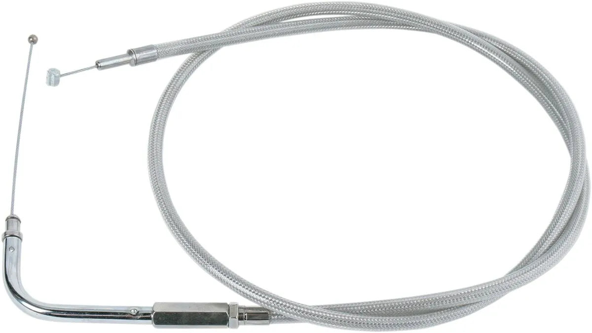 Drag Specialties Stainless Braided Throttle Cable Gasvajrar - PE06500291 bild 1 PMIMAGE:356F7E6C50A32B9C4870