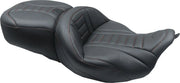 Mustang One-Piece Deluxe Touring Seat with Removable Backrest Option Sadlar Harley Touring - PE08011374 bild 1 PMIMAGE:BC65AD8BAEB8A078919B