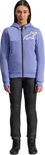 Alpinestars (Road) Stella Chrome v2 Sport Hoodie Jacka textil dam - PE28221703 bild 3 PMIMAGE:5993F06DE9342E076FC6