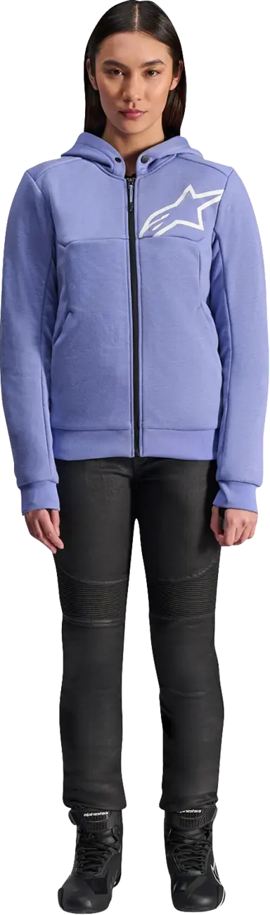 Alpinestars (Road) Stella Chrome v2 Sport Hoodie Jacka textil dam - PE28221703 bild 3 PMIMAGE:5993F06DE9342E076FC6