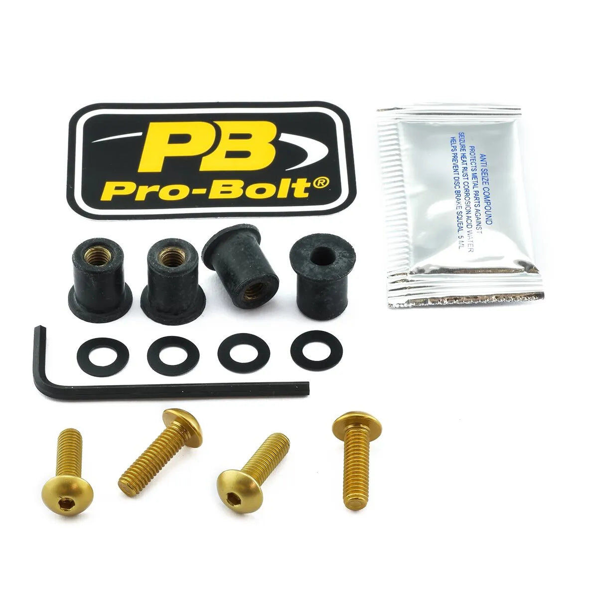 PRO BOLT Aluminium Screen Bolt Kit - PE23210671 bild 1 PMIMAGE:D9BBAEE9B4C34CE481B8