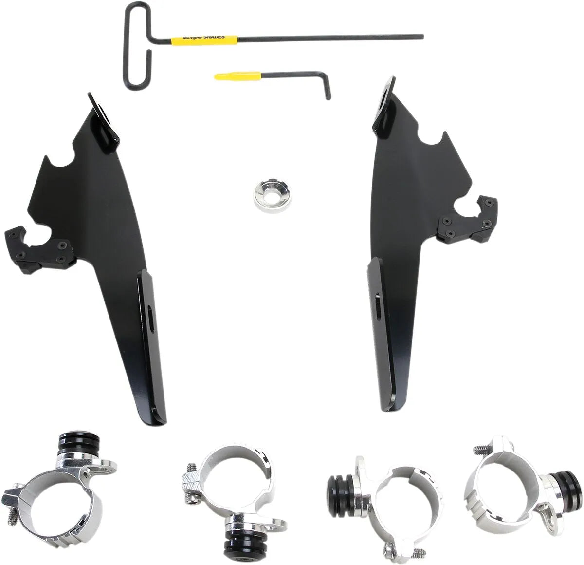 Memphis Shades Hd Batwing Fairing Trigger-Lock Mounting Kit Fästdelar & kit för vindrutor - PE23200158 bild 1 PMIMAGE:B86F923B8D65DFB6BBC0