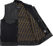 Thrashin Supply Co Kanan Leather/Denim Riding Vest Jacka textil herr - PE28208095 bild 3 PMIMAGE:34159D6D4A2829B8A075