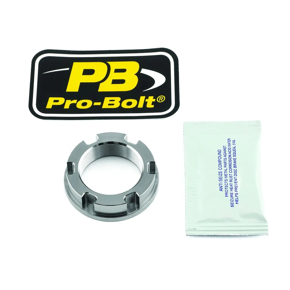 PRO BOLT Axelmuttrar för Swingarm Titan - PE02142020 bild 1 PMIMAGE:CFA00F4DAB19AB3D6B16