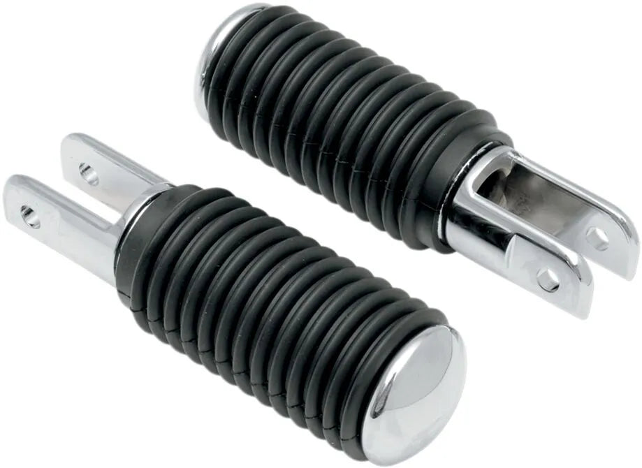 Drag Specialties Chrome Foot Pegs with Rubber Sleeves Highway bars & fotpinnar - PEDS253405 bild 1 PMIMAGE:869913385FACA380918E