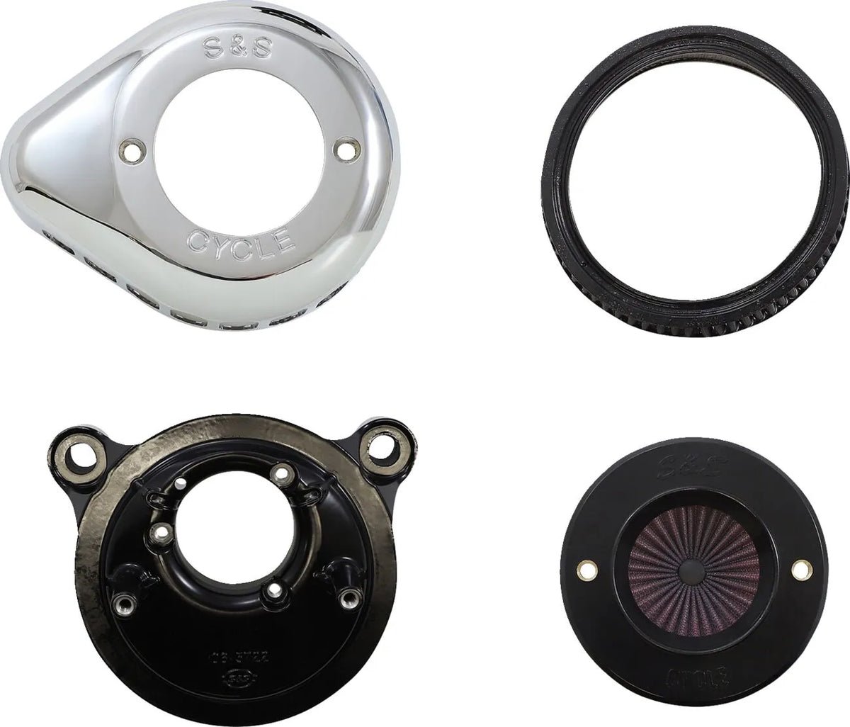 S S Cycle Air Stinger Stealth Air Cleaner Kit Luftburkar & tillbehör - PE10102965 bild 2 PMIMAGE:E77CD2DB910E710D1E9F