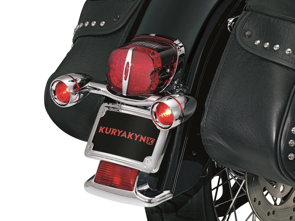 KURYAKYN Bullet Light Bakre Blinkersbar för FL/SFTL 1986 och upp - Krom - PE20400421 bild 2 PMIMAGE:1352B0C8322CA65883DC