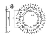 SUNSTAR SPROCKETS Works Z Steel Bakdrev 520 48T - PE12111377 bild 2 PMIMAGE:49D7625471EBBC960FC9