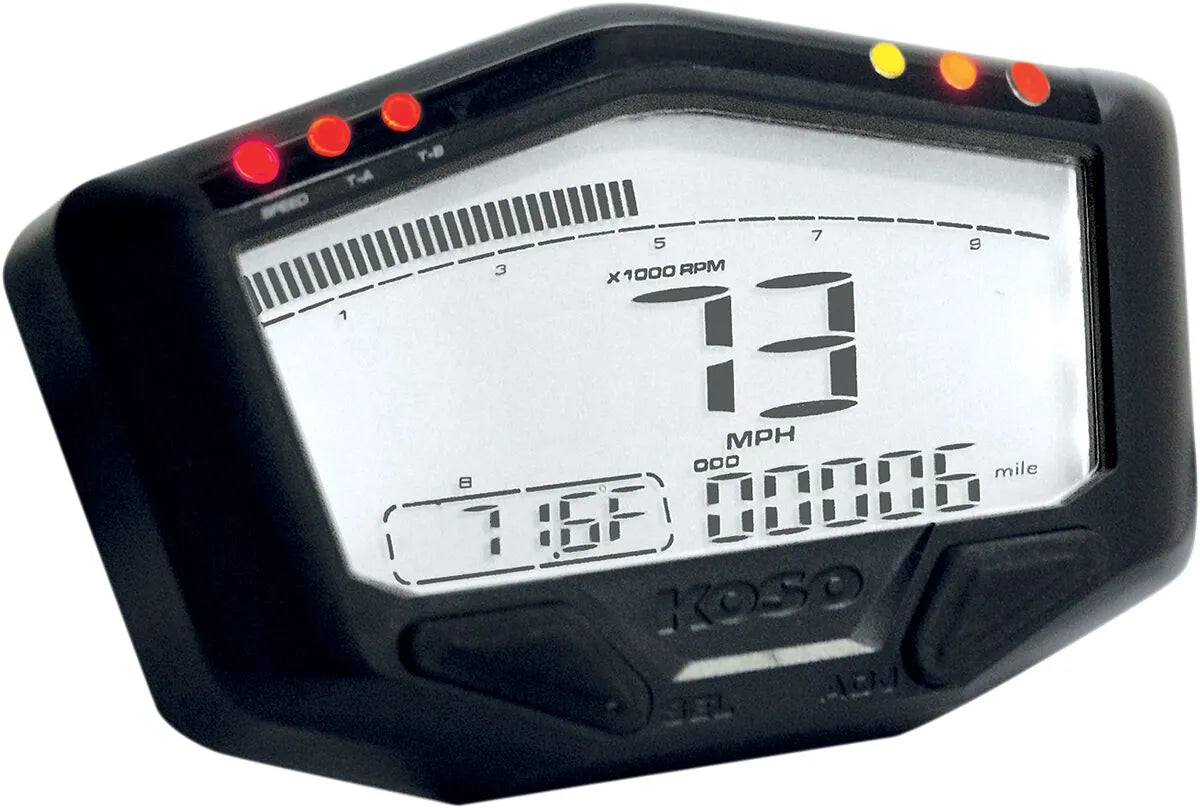 KOSO NORTH AMERICA DB-02R Street/Race Speedometer - PE22010083 bild 1 PMIMAGE:D14575F197FE52F86466
