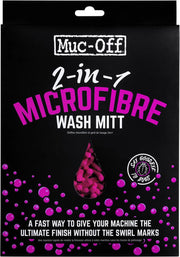 MUC-OFF 2-i-1 Mikrofiber Tvätthandske - PE37130100 bild 2 PMIMAGE:27AD5A6CD0771B1D0E82