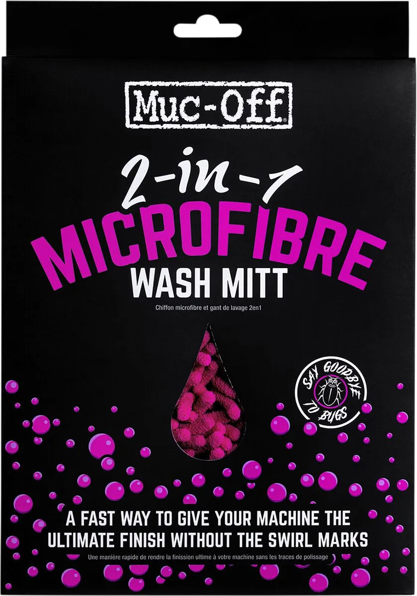 MUC-OFF 2-i-1 Mikrofiber Tvätthandske - PE37130100 bild 2 PMIMAGE:27AD5A6CD0771B1D0E82