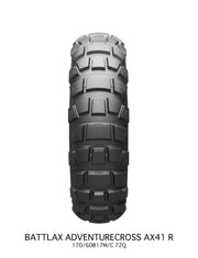 Bridgestone Battlax Adventurecross AX41 Dual sport däck bak - PE03170471 bild 2 PMIMAGE:F1F530DFE8ED69920DE7