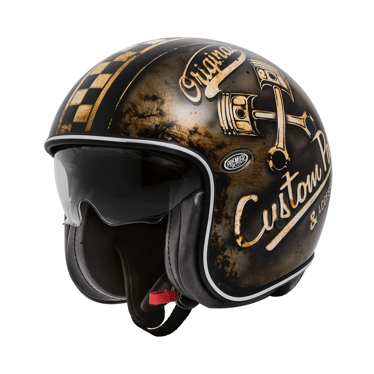Premier Helmets Vintage OP 9 Öppen hjälm vuxen - PE01043050 bild 1 PMIMAGE:CC0618F5A8CD1CB7BAC8