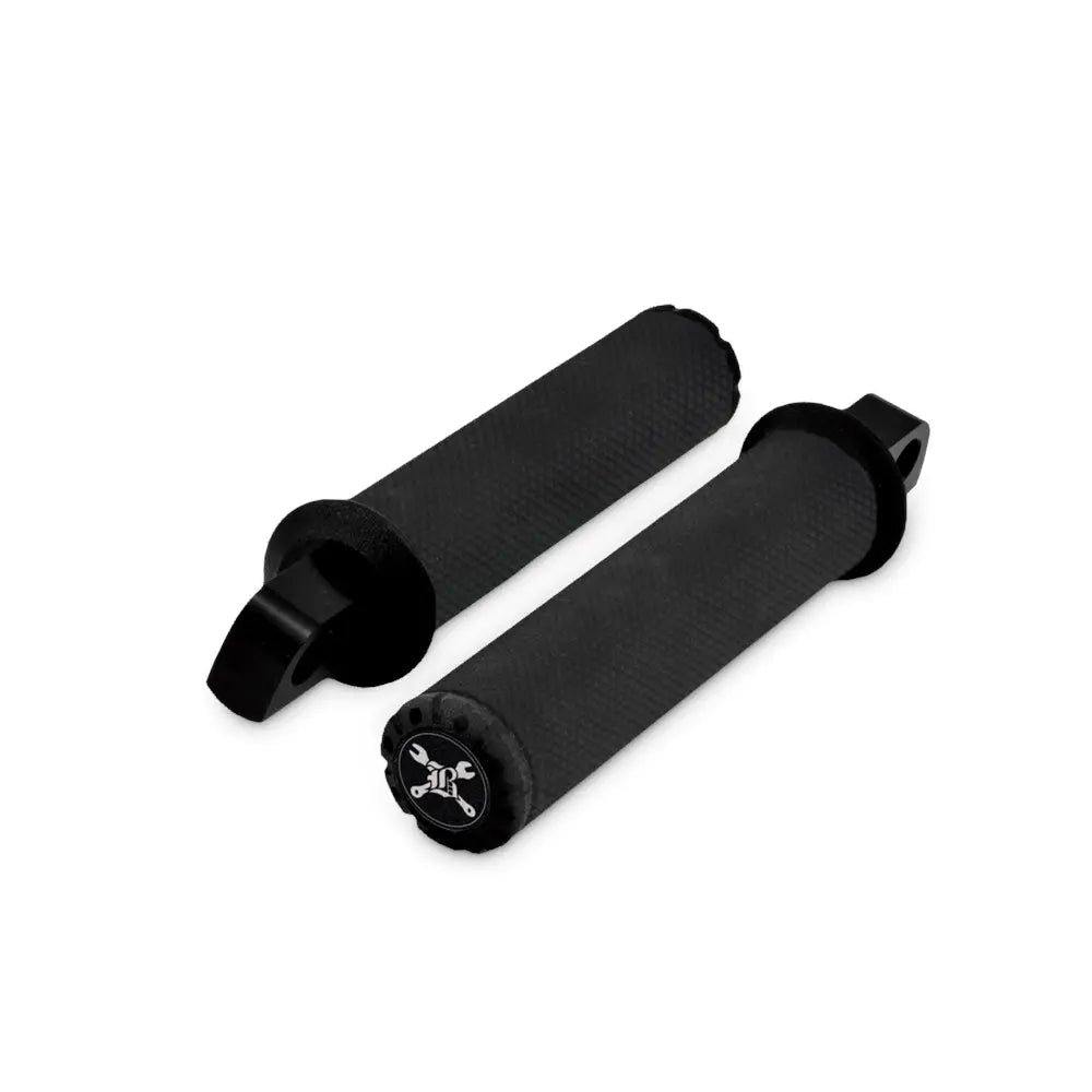 BURLY BRAND Fotpinnar Set Hawk Universal CNC-svarvade Svarta - PE16202827 bild 1 PMIMAGE:D124360A36BD87C8618C