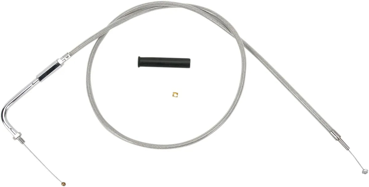 Drag Specialties Stainless Braided Throttle Cable Gasvajrar - PE06500411 bild 1 PMIMAGE:483A8FA69B539BA3EC4F