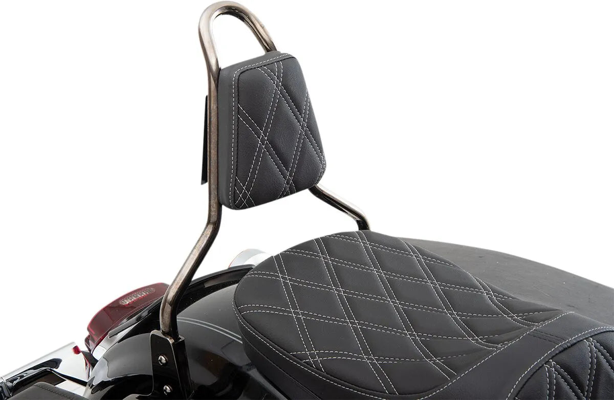 Drag Specialties Seats Tapered Backrest Pad for Round Sissy Bars Ryggstöd för sadlar - PE08220450 bild 1 PMIMAGE:3DFAE5E4EEC7C48F8368