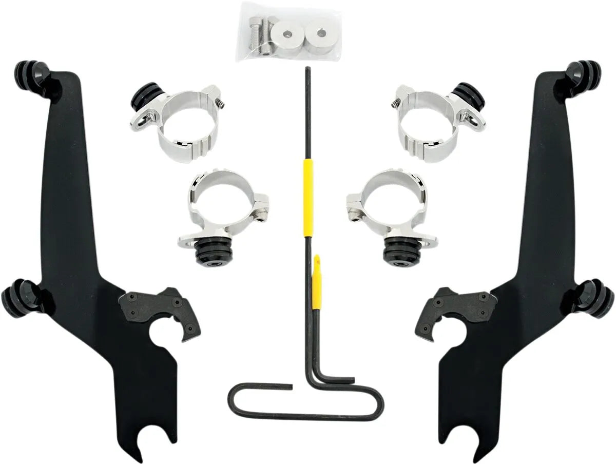 Memphis Shades Metric No-Tool Trigger-Lock Mount Kit for Sportshield Fästdelar & kit för vindrutor - PE23210280 bild 1 PMIMAGE:4CDC088E2F0A140A69C4