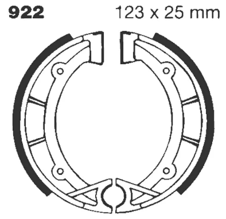 Ebc Standard Brake Bromsbackar - PE17230272 bild 1 PMIMAGE:4DBA6B2FB7B0D722D833