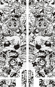 ALGIS Fork Decal Textured BK Comic - PE43202514 bild 1 PMIMAGE:88B3B8440BE8366014F0