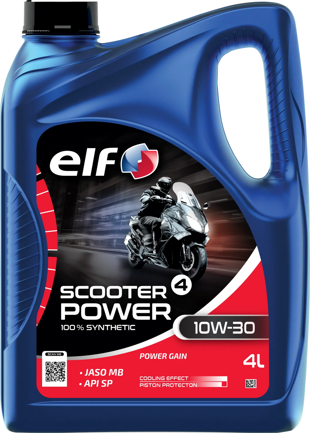 Elf Scooter 4 Power 10W-30 SYN Oil 4-takts oljor - PE36011153 bild 1 PMIMAGE:9FCC30D016B90E06AA9F