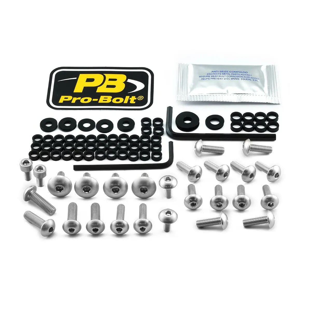 PRO BOLT Aluminium Fairing Bolt Kit för Ducati - PE23210453 bild 1 PMIMAGE:FDDA162DD59EB1D67971