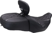 Mustang Deluxe Touring Driver Backrest Ryggstöd för sadlar - PE08220650 bild 3 PMIMAGE:B7B99FDD2D5AAA8147E5