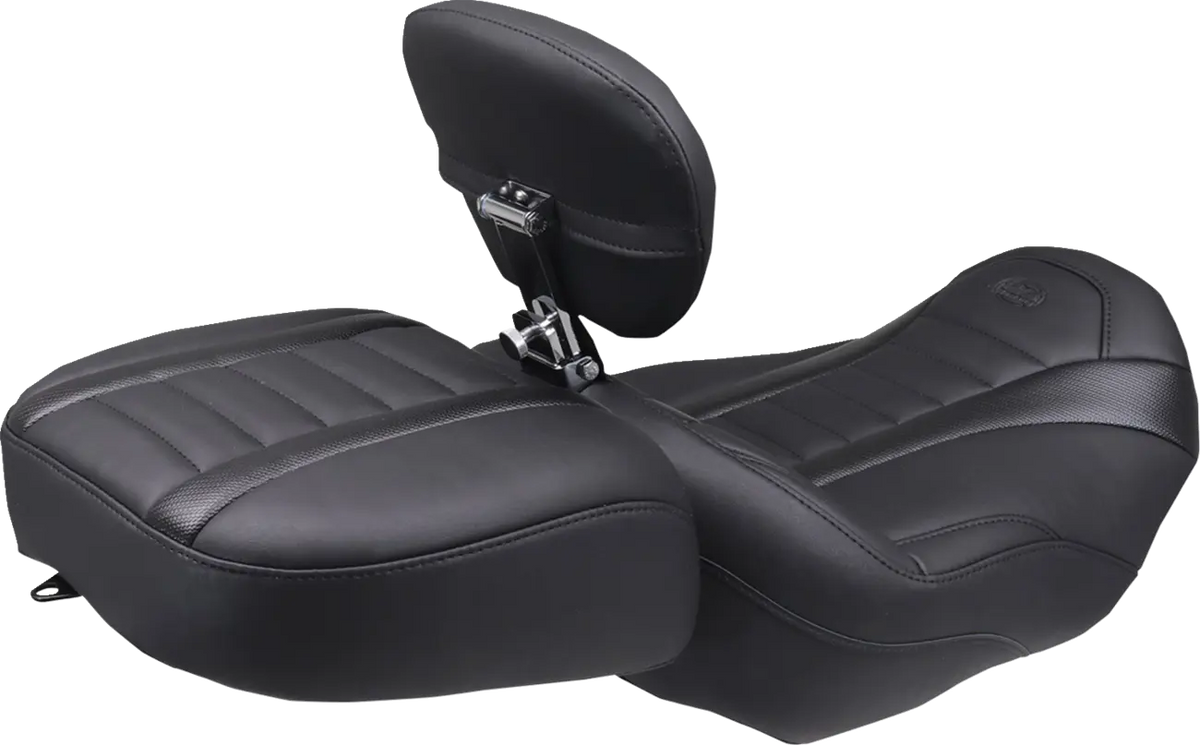 Mustang Wide Deluxe Touring Passenger Seat Sadlar Harley Touring - PE08012119 bild 2 PMIMAGE:97366C7D201D31D27608