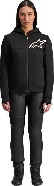 Alpinestars (Road) Stella Chrome v2 Sport Hoodie Jacka textil dam - PE28221697 bild 2 PMIMAGE:EF0141AA349A38420843