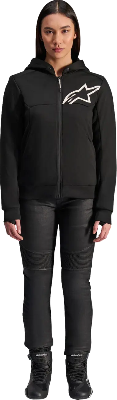 Alpinestars (Road) Stella Chrome v2 Sport Hoodie Jacka textil dam - PE28221697 bild 2 PMIMAGE:EF0141AA349A38420843