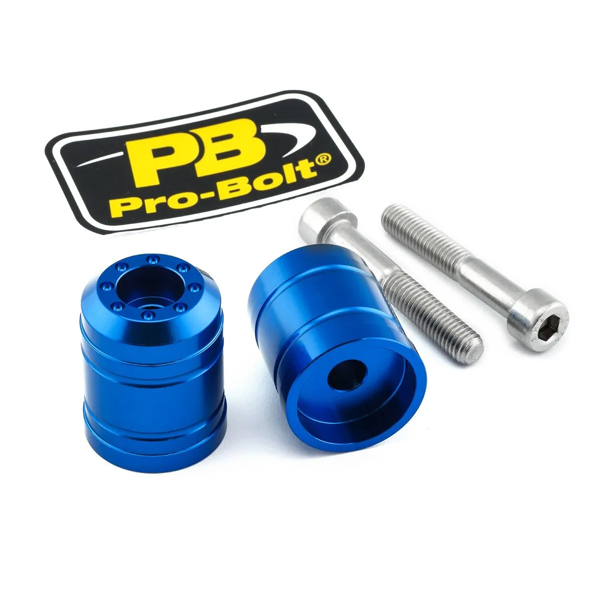 PRO BOLT Aluminium Bar Ends - KAW 10 Blue - PE06340513 bild 1 PMIMAGE:6C0C111CE26E04062A05