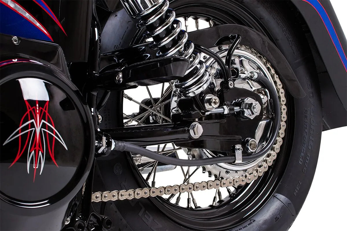 Drag Specialties Chrome and Stainless Steel Spoke Set Ekrar & nipplar - PEDS380201 bild 2 PMIMAGE:DE947C3CB32562C70E41