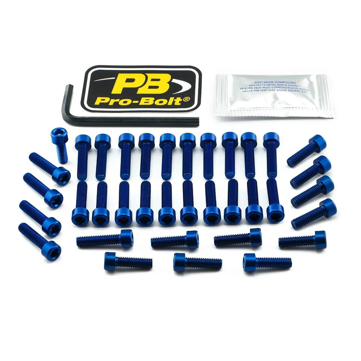 PRO BOLT Aluminium Motorbultkit för Triumph - PE24011443 bild 1 PMIMAGE:CA5A02B9E07BB277D58D
