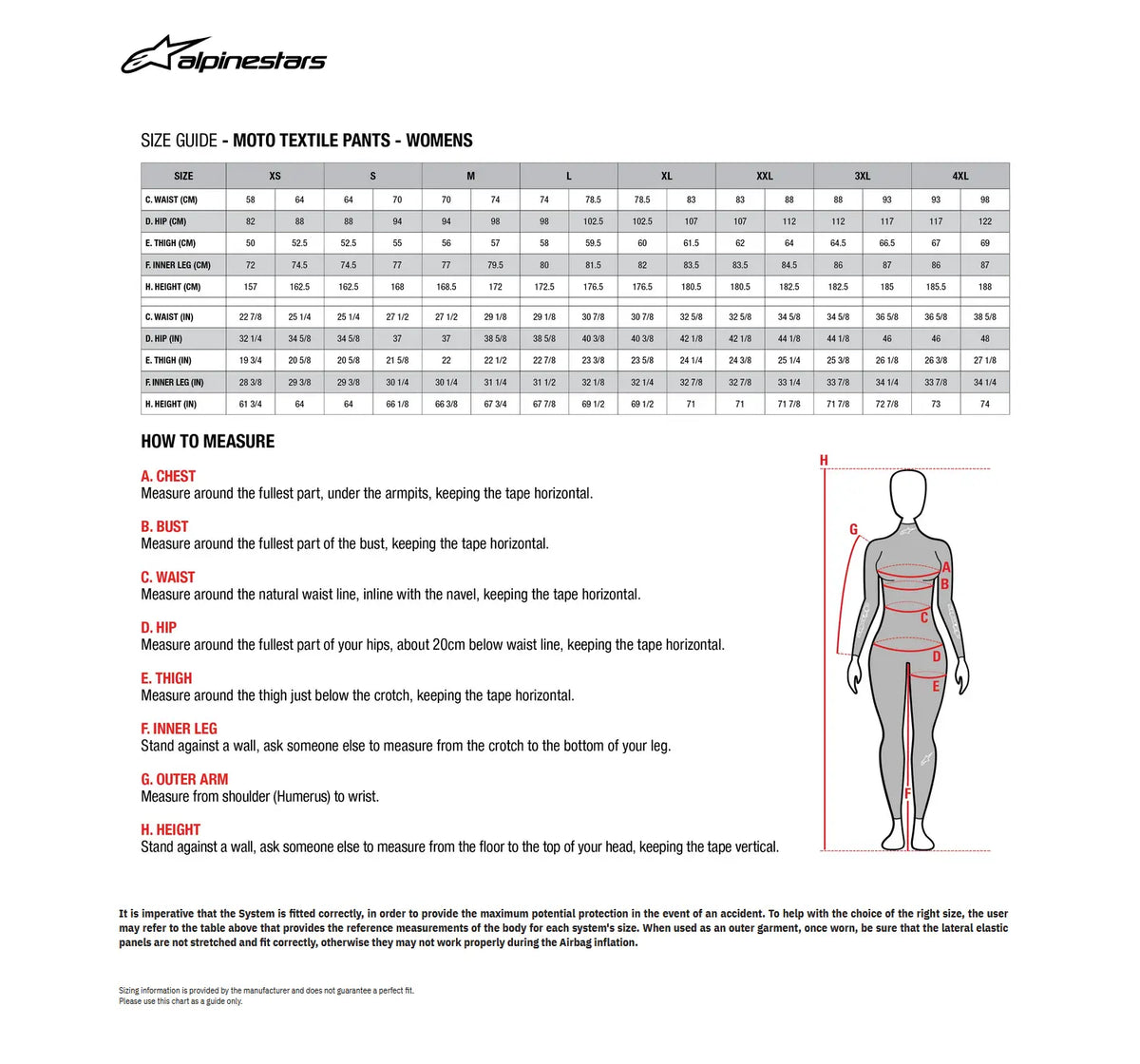 Alpinestars (Road) Stella Andes v4 Drystar® Byxa textil dam - PE28230494 bild 4 PMIMAGE:0B1AA345CB9AF58F4132