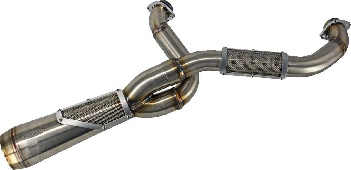 Trask 2-into-1 Big Sexy Exhaust System Kompletta avgassystem Harley - PE18002559 bild 2 PMIMAGE:F86243F30E9CBD350724
