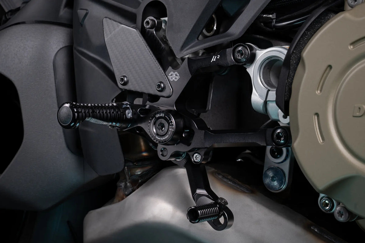 GILLES TOOLING MUE2 Rearset för Ducati Streetfighter V4/S - PE16230654 bild 4 PMIMAGE:AC54E7F4B270E01C8A5E