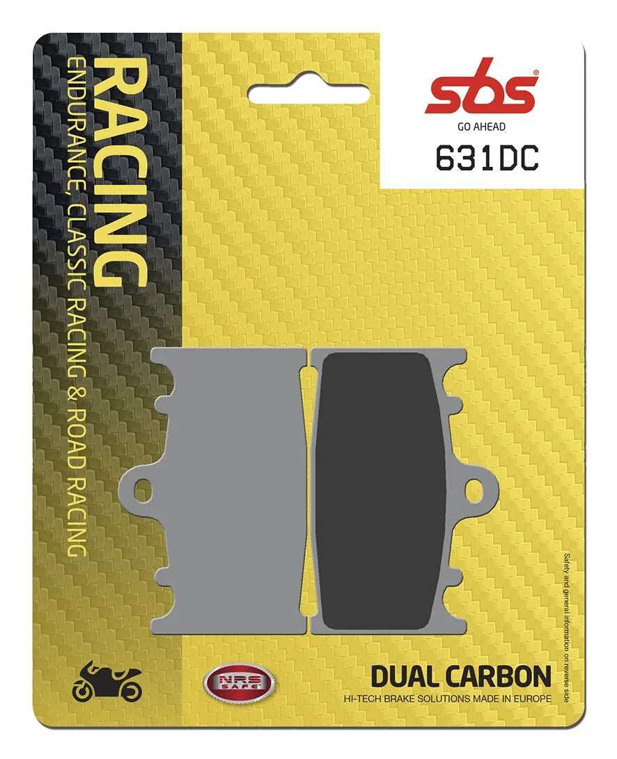 SBS DC Racing Dual Carbon Bromsbelägg - PE17211559 bild 1 PMIMAGE:956B15BE15A40AE17498