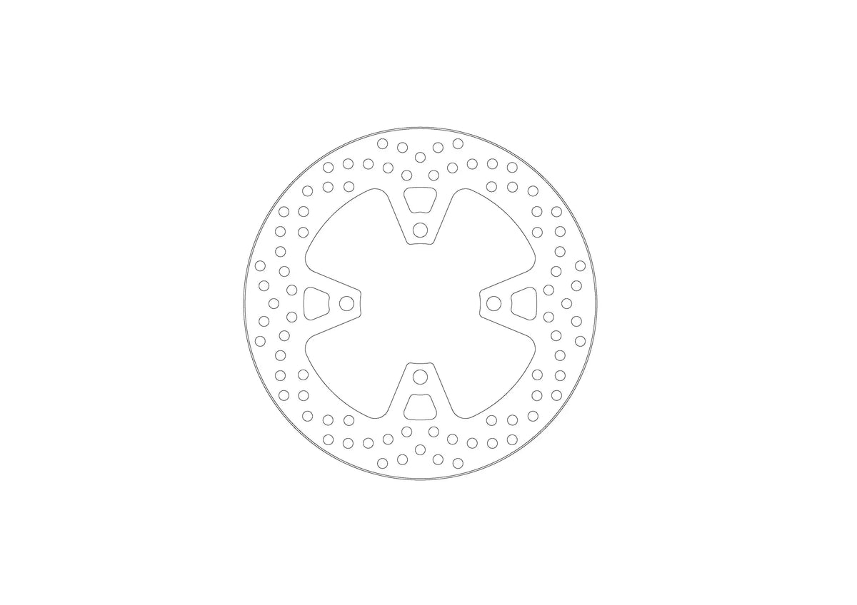 Moto Master Halo Series Fixed Rotor Bromsskivor street – Bak (17104889) - PE17104889 bild 3 PMIMAGE:F56EBDDFED3936FAF87A