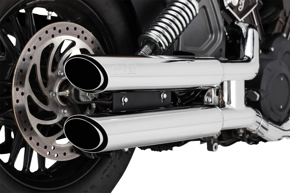 Vance Hines Twin Slash Slip-On Muffler Ljuddämpare Harley - PE18011528 bild 3 PMIMAGE:7100E0E098FA9F1E74C0