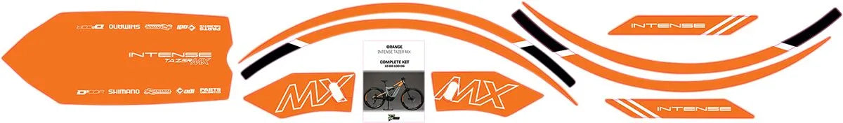 D'COR VISUALS Graphics Kit för Tazer MX Orange - PE43026271 bild 2 PMIMAGE:0B9FFEDD7C05D0CBD882