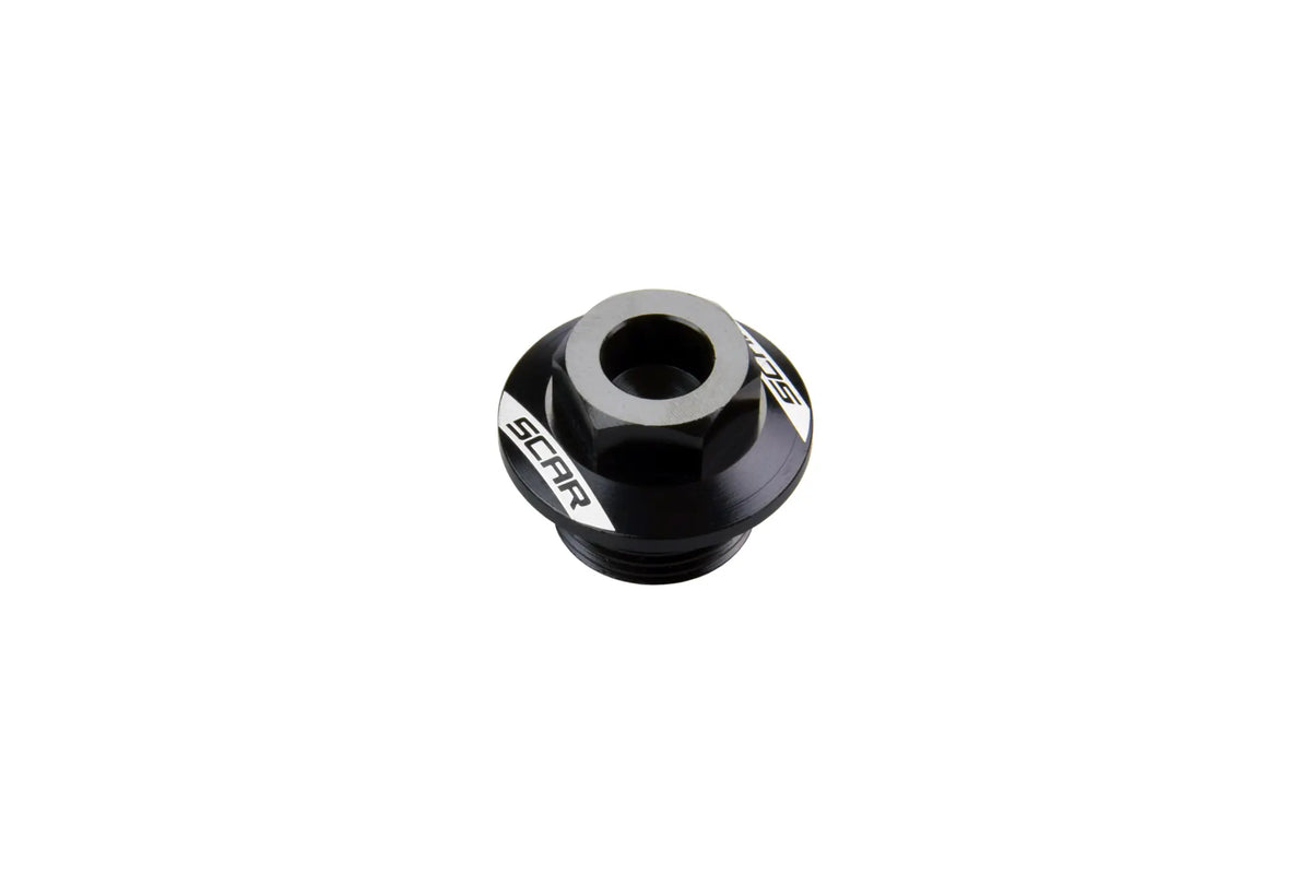 SCAR RACING Styrpinne Mutter KTM/HVA/GAS 03- Svart - PE38500716 bild 1 PMIMAGE:BE41F4D0DAA0E199B2E6