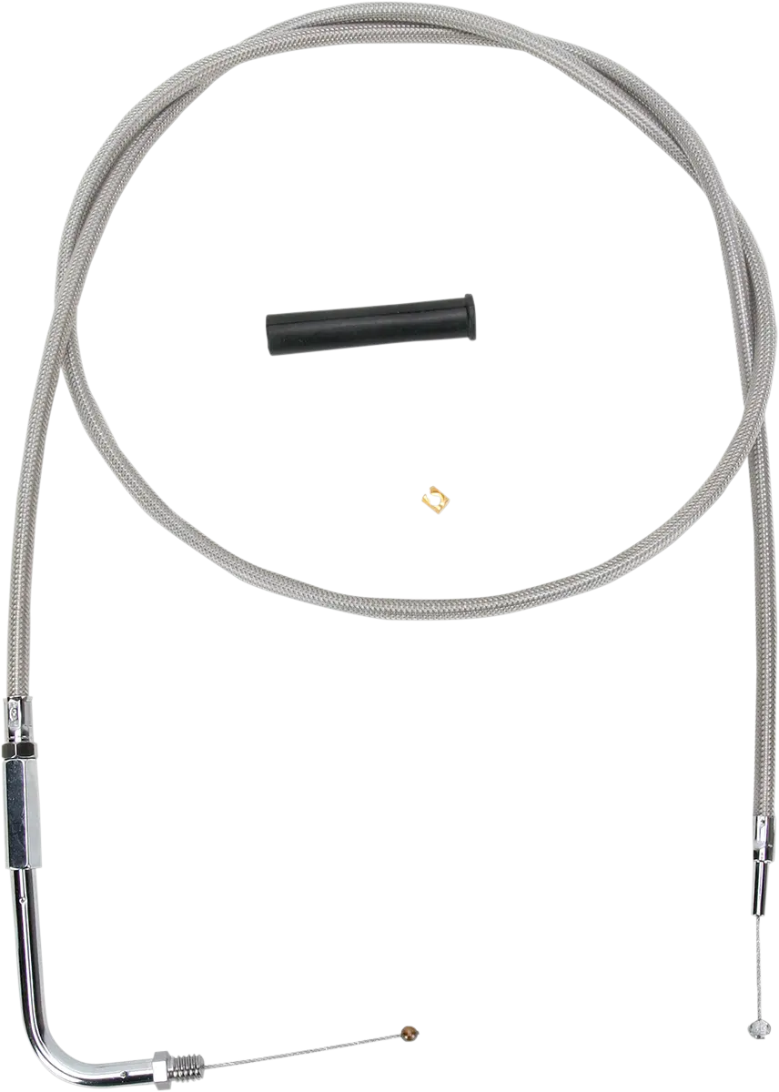 Drag Specialties Stainless Braided Throttle Cable Gasvajrar - PE06501091 bild 1 PMIMAGE:0746B3A5639F8D600744