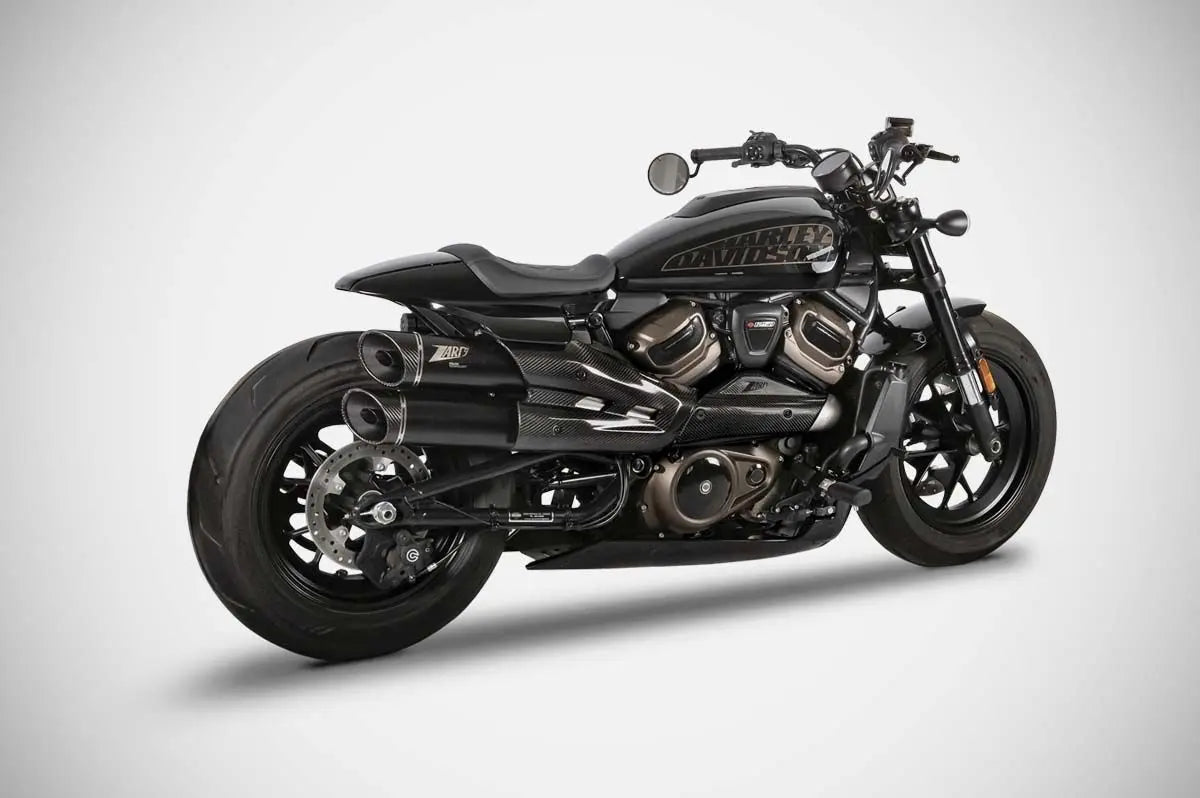 ZARD GT Full Avgassystem 2:2 Slip-On Kit för Harley Davidson Sportster S - PE18011907 bild 3 PMIMAGE:6DC85CE9E5B3FA725FF0