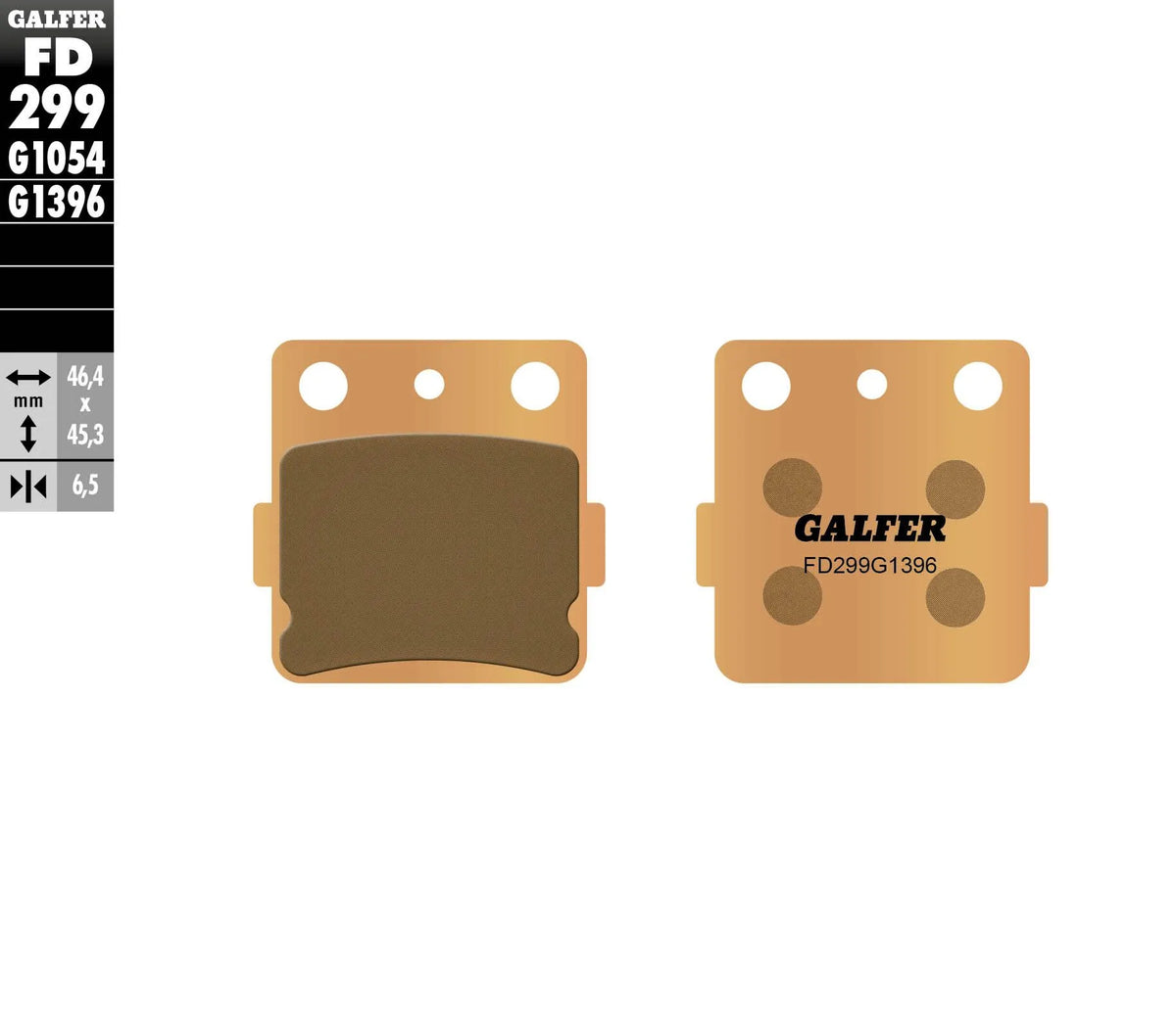 GALFER HH Sinterade Bromsbelägg Off Road - PE17111793 bild 1 PMIMAGE:0538571AD4037BD89DCA
